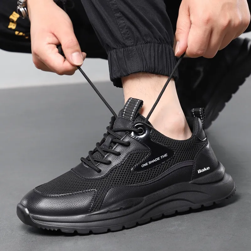 BAKE Slip Resistant, Abrasion Resistant, Lightweight Low Top Casual Shoes Men's-9