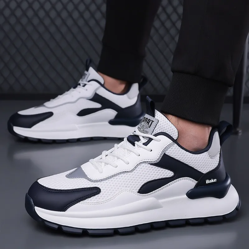 BAKE Anti Slip Wear Resistant Low Top Casual Shoes Men's-7