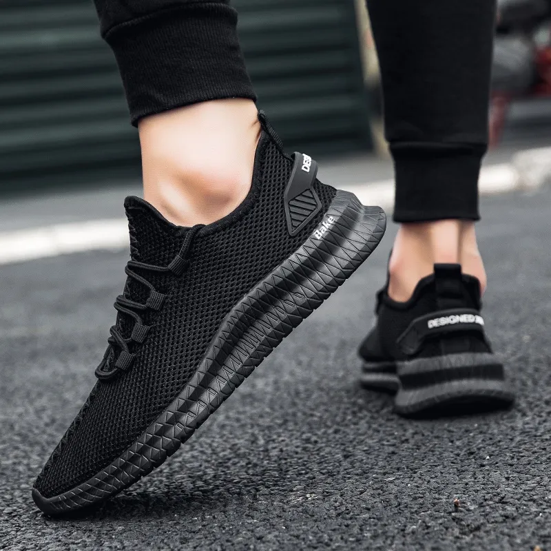 BAKE Slip Resistant Abrasion Resistant Shock Absorbers Low Top Casual Shoes Men's-6