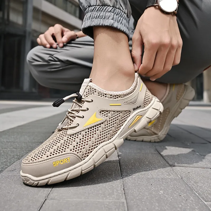 BAKE Slip Resistant, Abrasion Resistant, Lightweight Low Top Casual Shoes Men's-13