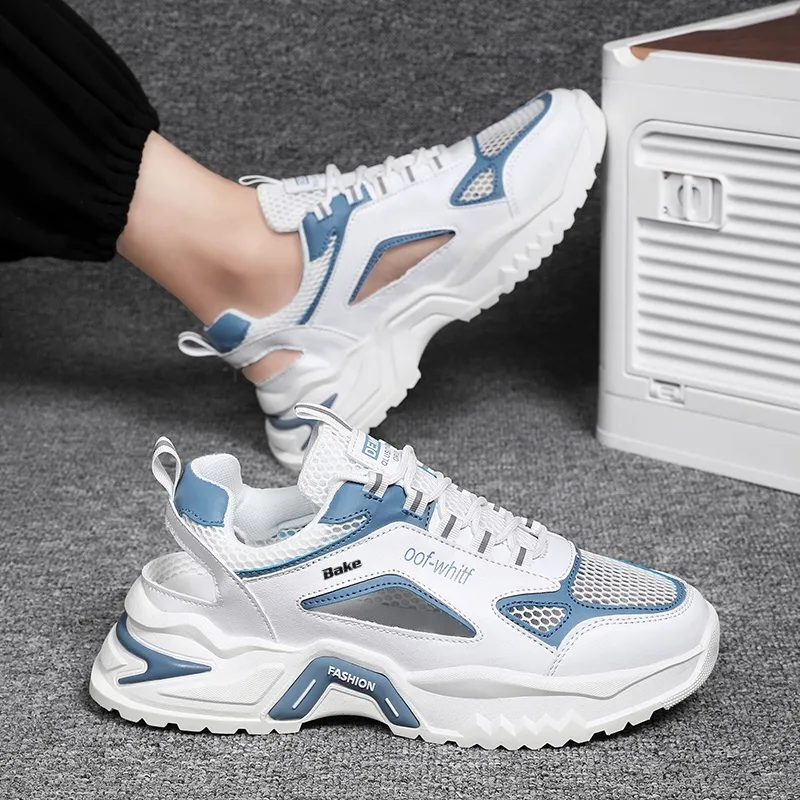 BAKE Breathable And Wear resistant Low Top Casual Shoes Men's-1