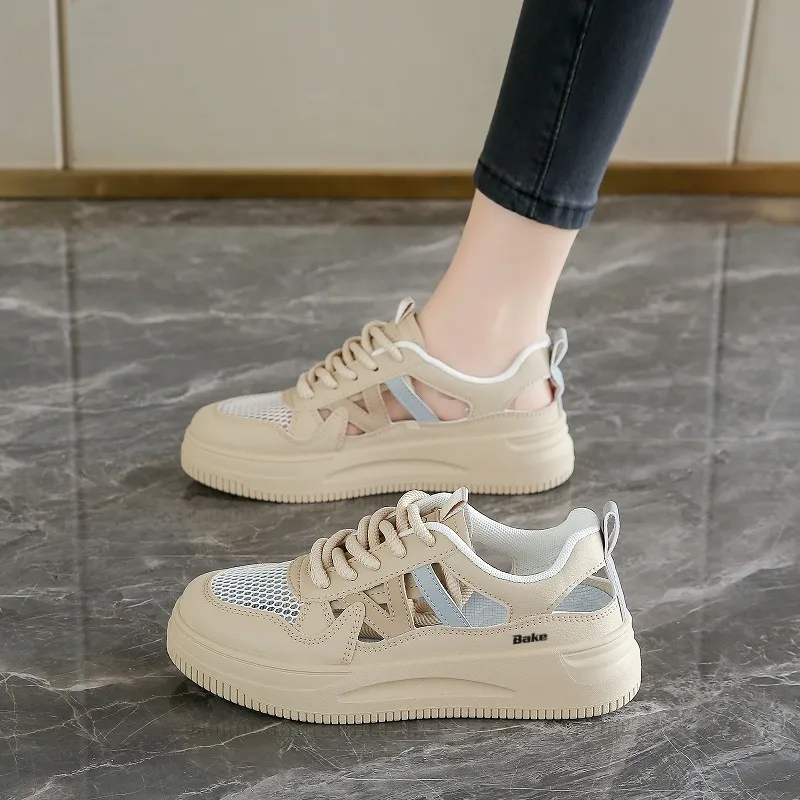 BAKE Slip Resistant, Abrasion Resistant, Breathable Low Top Skateboard Shoes Women's-2