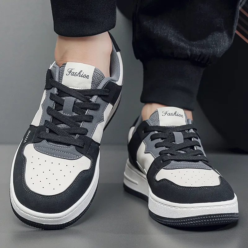 BAKE Slip Resistant, Abrasion Resistant, Breathable Low Top Skateboard Shoes Men's-7
