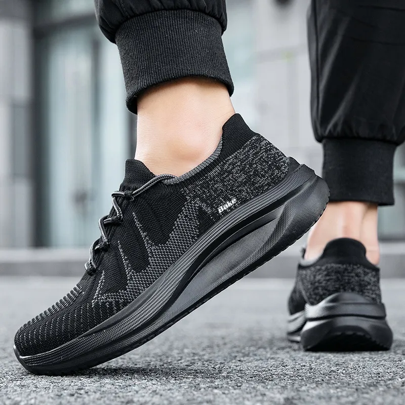 BAKE Shock Absorbers With Slip Resistant And Abrasion Resistant Properties Low Top Casual Shoes Men's-7