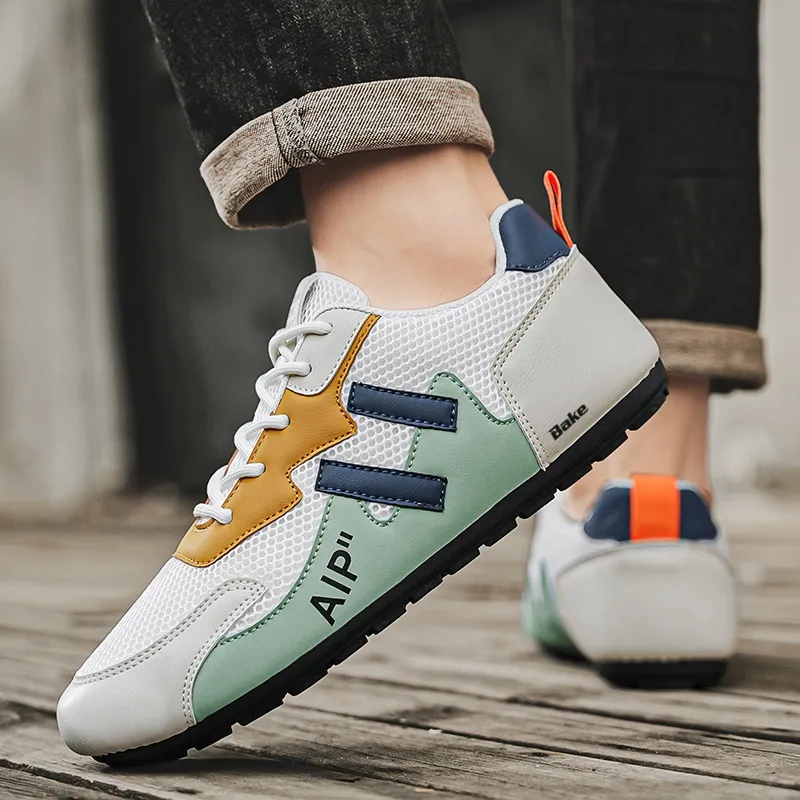 BAKE Cushioning, Breathable, Lightweight Low Top Casual Shoes Men's-8