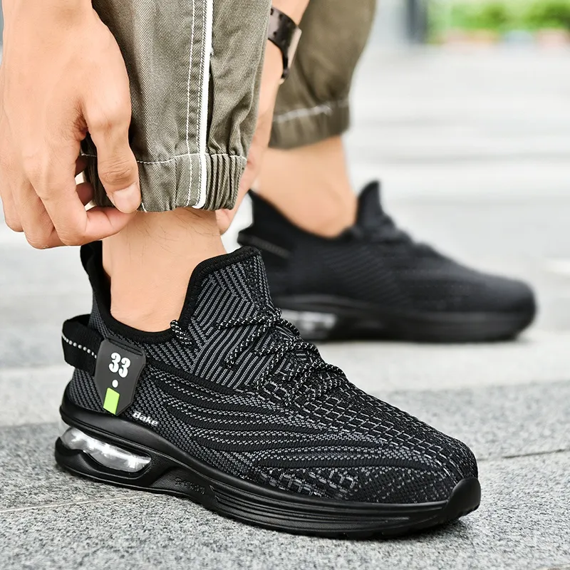 BAKE Slip Resistant, Abrasion Resistant, Lightweight Low Top Casual Shoes Men's-11