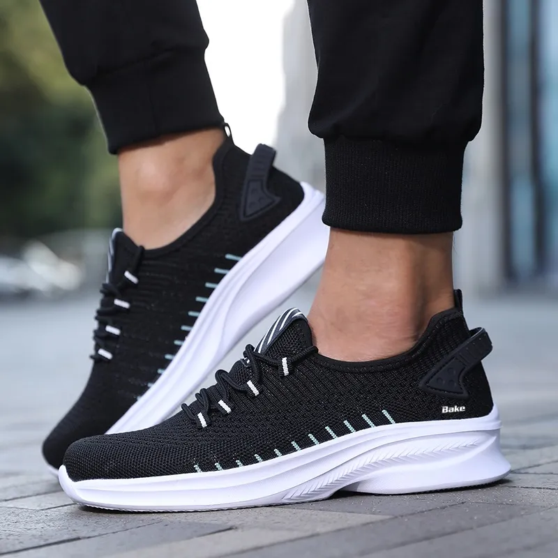 BAKE Anti Slip Wear Resistant Low Top Casual Shoes Men's-7