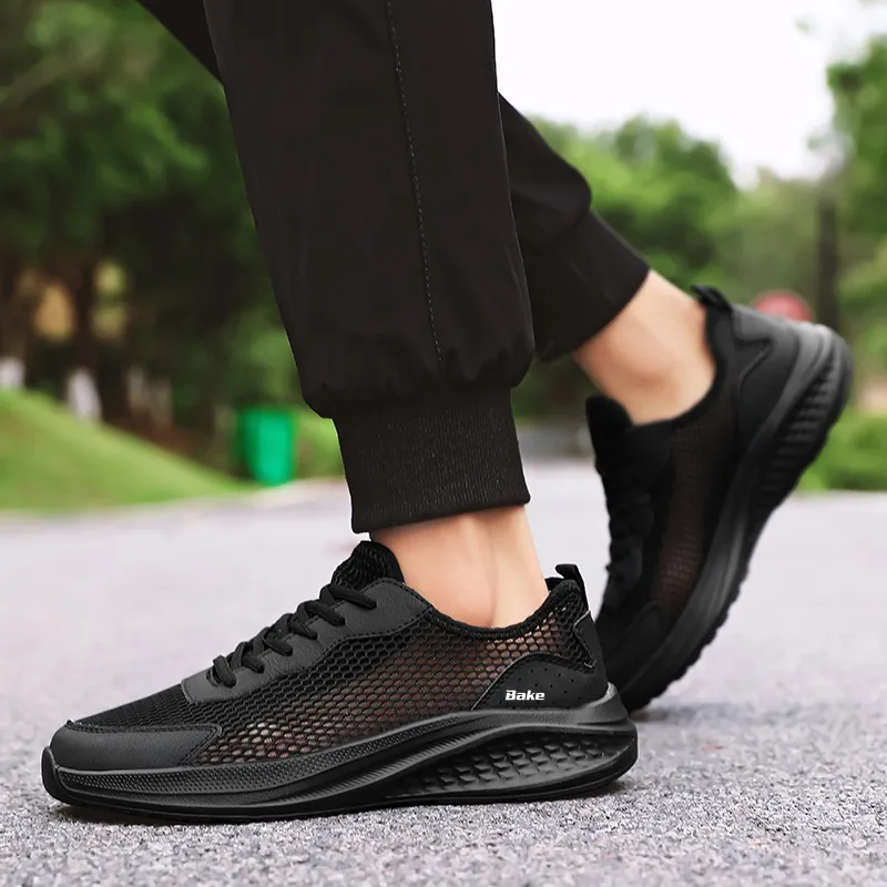 BAKE Slip Resistant, Abrasion Resistant, Breathable Low Top Casual Shoes Men's-7