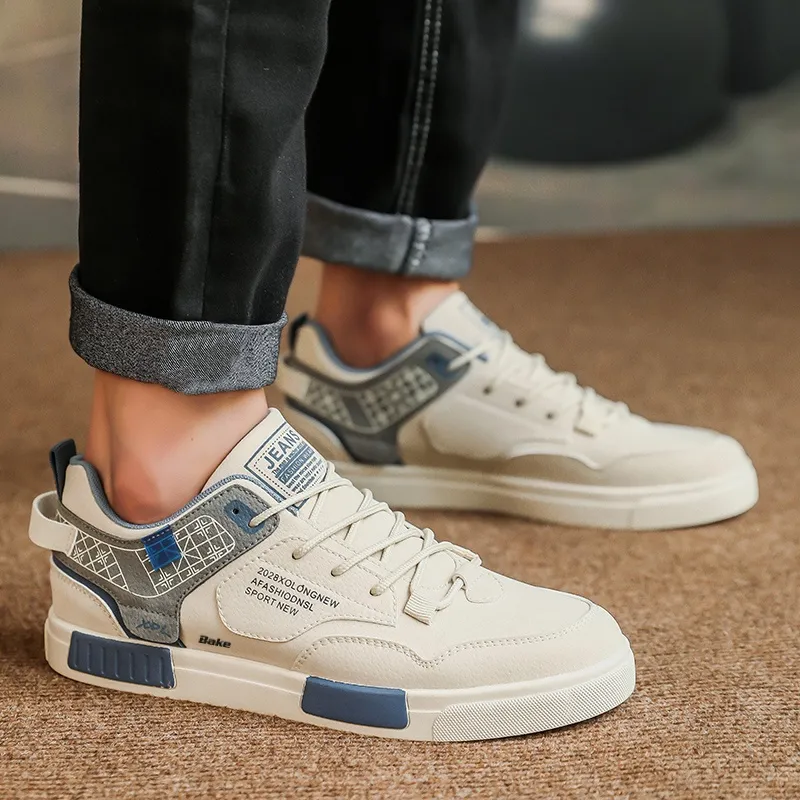 BAKE Slip Resistant, Lightweight, And Breathable Low Top Skateboard Shoes Men's-9