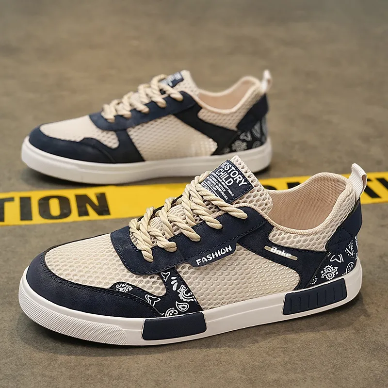 BAKE Slip Resistant Shock Absorbers With Abrasion Resistant Properties Low Top Skateboard Shoes Men's-3