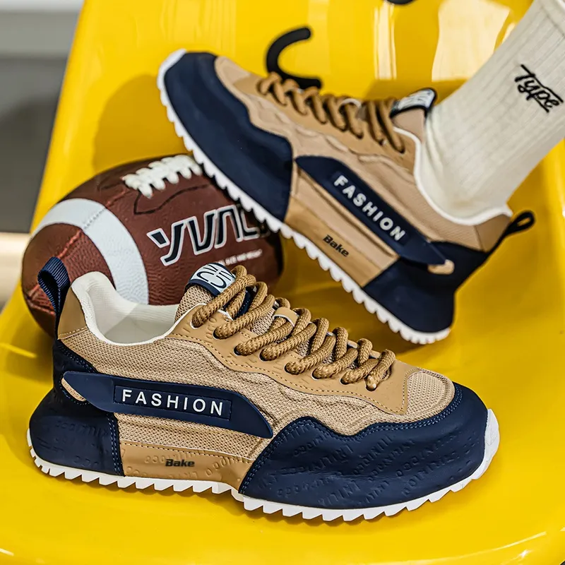 BAKE Slip Resistant And Breathable Low Top Casual Shoes Men's-8