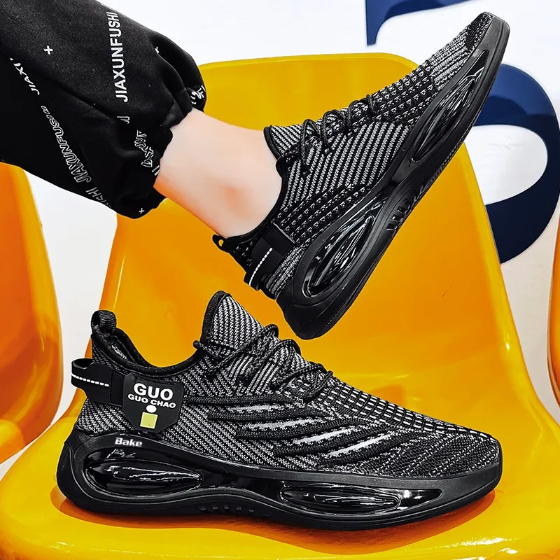 BAKE Slip Resistant And Breathable Low Top Casual Shoes Men's-14