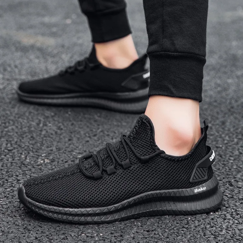 BAKE Slip Resistant Abrasion Resistant Shock Absorbers Low Top Casual Shoes Men's-9
