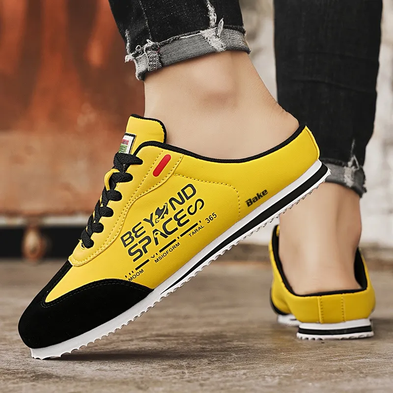 BAKE Anti Slip Wear Resistant Low Top Casual Shoes Men's-13