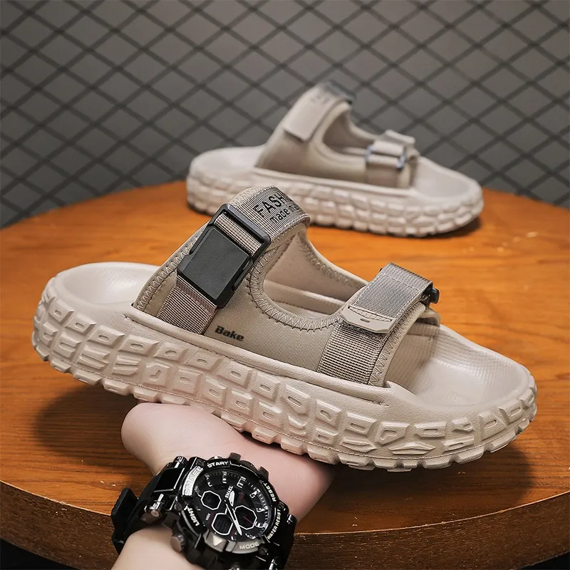 BAKE Slip Resistant Odor Resistant Slide Slippers Men's-1