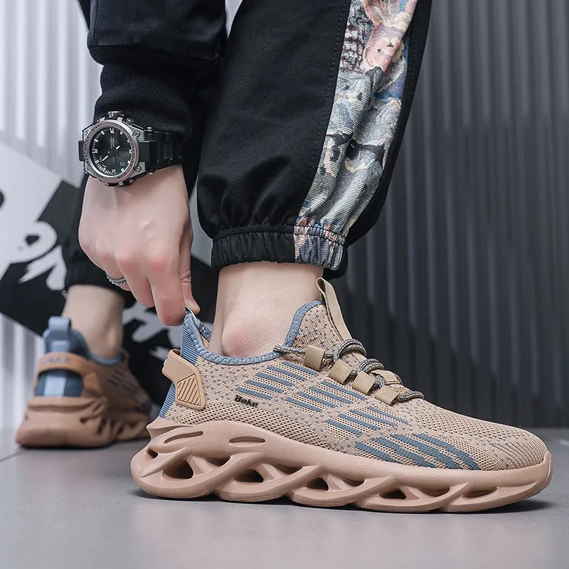 BAKE Slip Resistant, Abrasion Resistant, Breathable Low Top Casual Shoes Men's-11