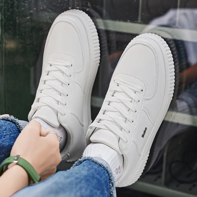 BAKE Anti Slip Wear Resistant Low Top Skateboard Shoes Unisex-3
