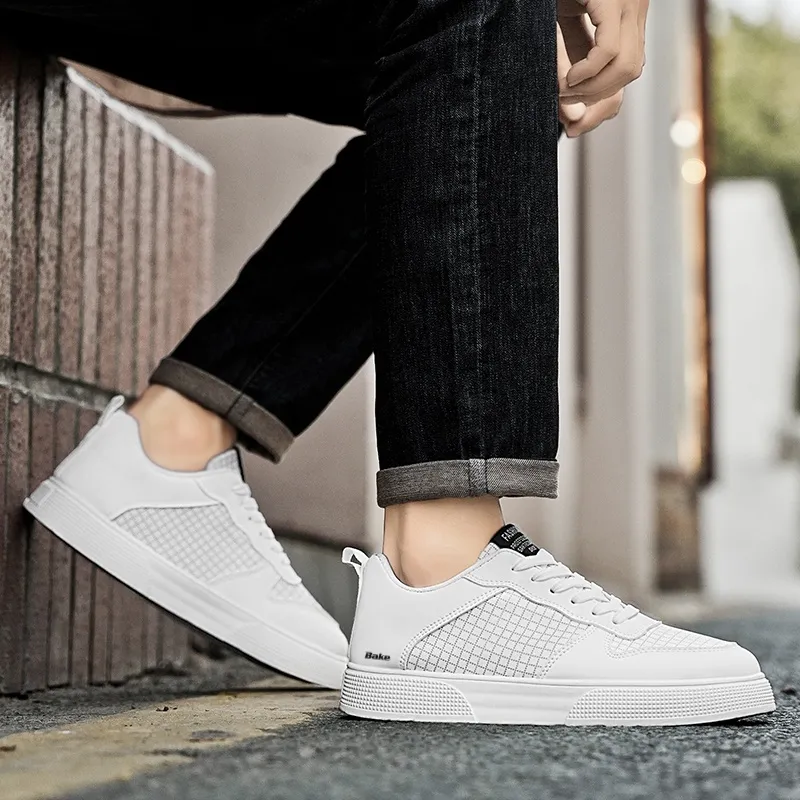 BAKE Anti Slip Wear Resistant Low Top Skateboard Shoes Men's-13