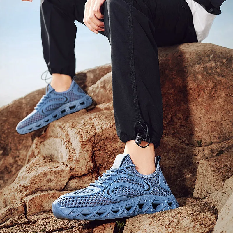 BAKE Slip Resistant, Waterproof, And Breathable Low Top Casual Shoes Men's-4