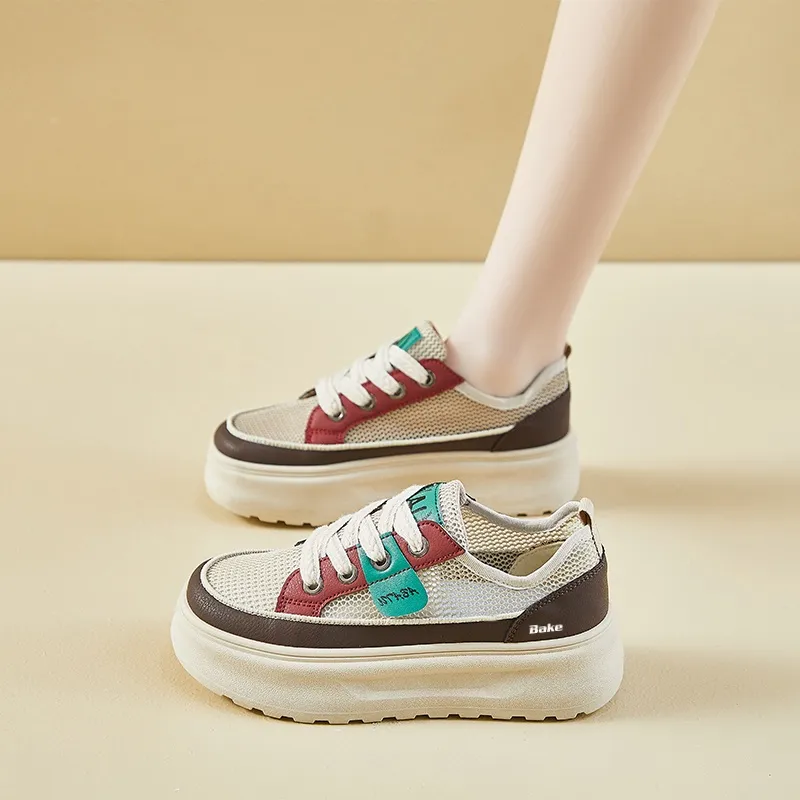 BAKE Slip Resistant And Breathable Low Top Casual Shoes Women's-6