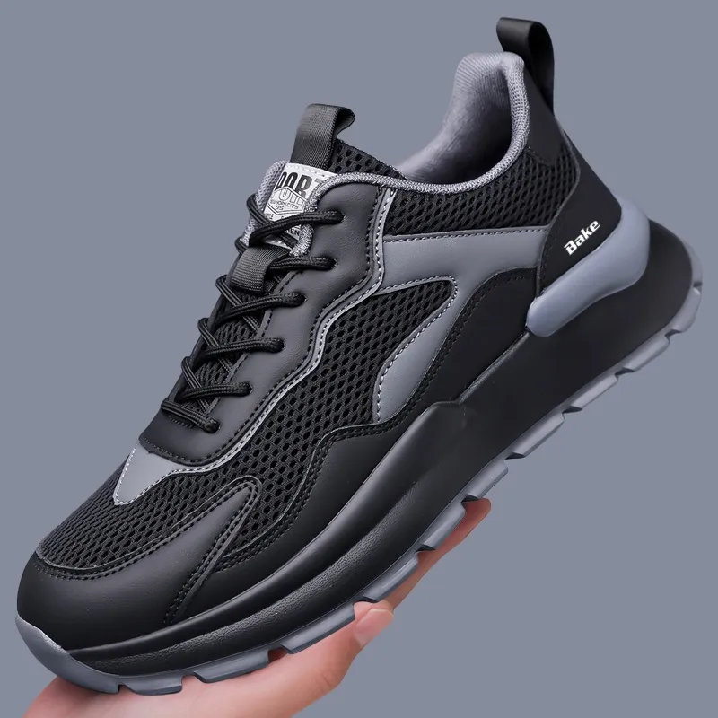 BAKE Anti Slip Wear Resistant Low Top Casual Shoes Men's-14