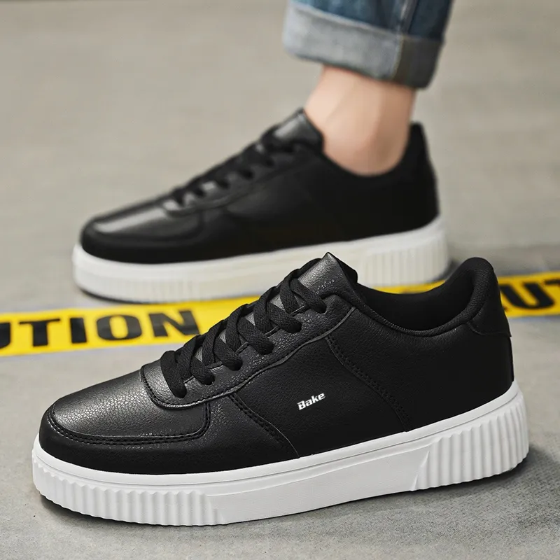 BAKE Anti Slip Wear Resistant Low Top Skateboard Shoes Unisex-6
