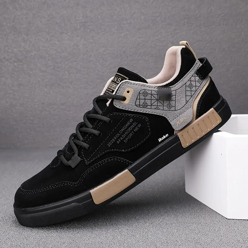 BAKE Slip Resistant, Lightweight, And Breathable Low Top Skateboard Shoes Men's-11