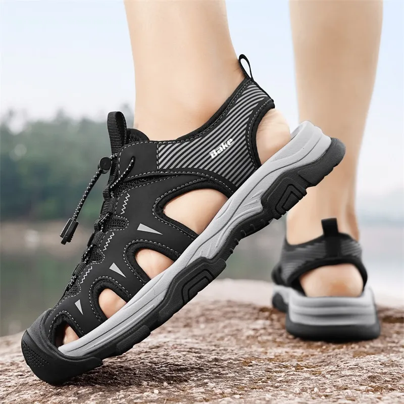 BAKE Anti Slip Wear Resistant River Trekking Shoes Men's-13