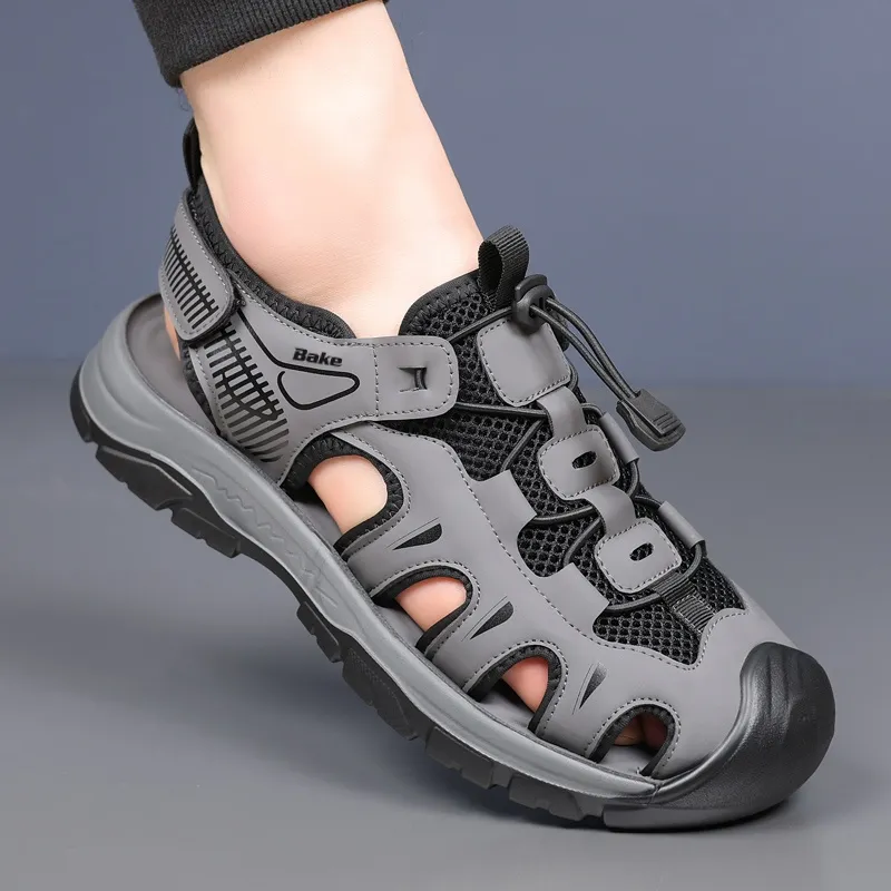 BAKE Slip Resistant, Abrasion Resistant, Quick Dry River Trekking Shoes Men's-4