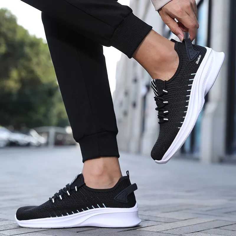 BAKE Anti Slip Wear Resistant Low Top Casual Shoes Men's-8