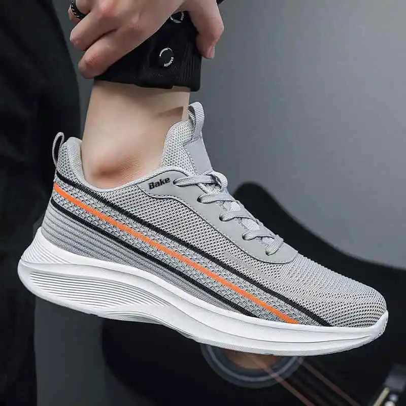 BAKE Anti Slip Wear Resistant Low Top Casual Shoes Men's-6