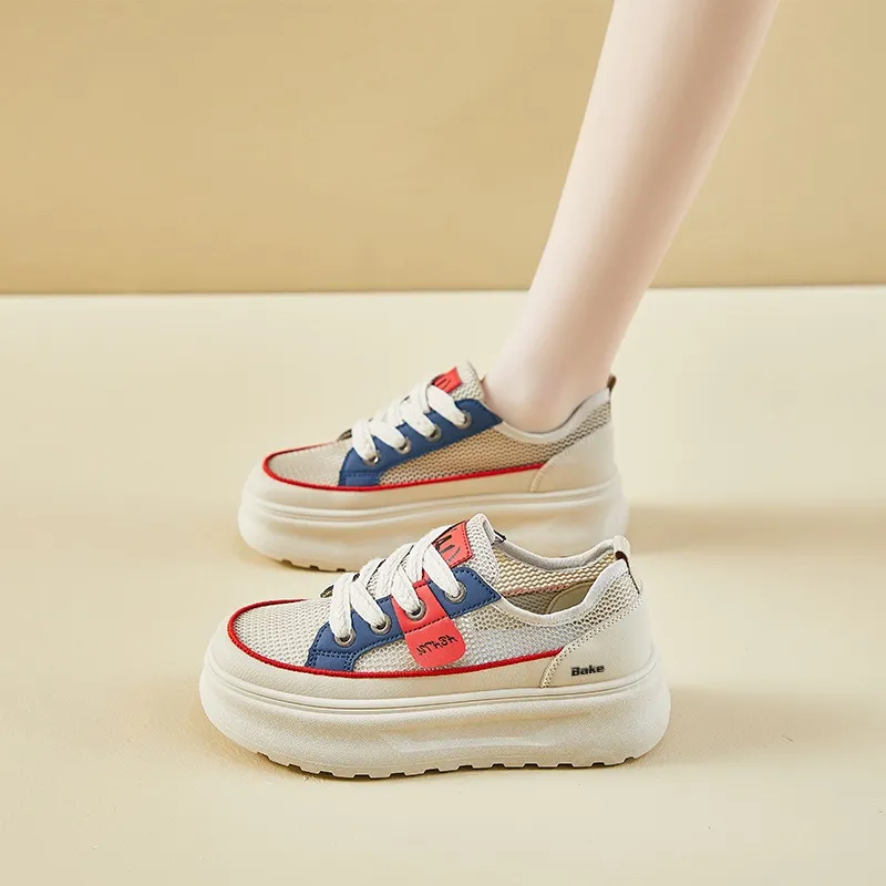 BAKE Slip Resistant And Breathable Low Top Casual Shoes Women's-1