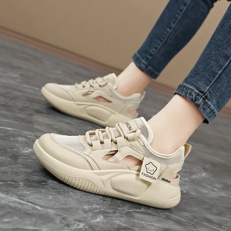 BAKE Slip Resistant, Abrasion Resistant, Breathable Low Top Casual Shoes Women's-4