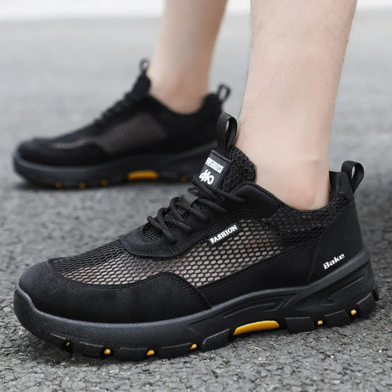 BAKE Shock Absorbers Slip Resistant Breathable Low Top Casual Shoes Men's-9
