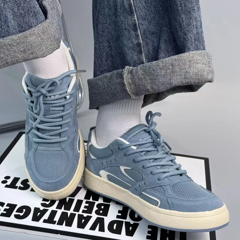 BAKE Thermal Slip Resistant And Abrasion Resistant Low Top Skateboard Shoes Men's-2