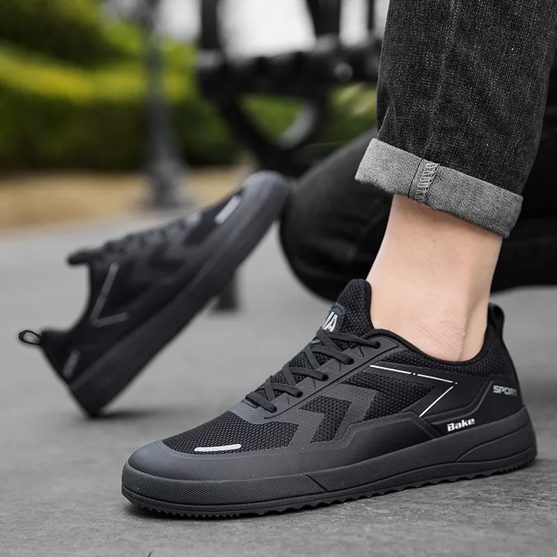 BAKE Slip Resistant, Abrasion Resistant, Lightweight Low Top Casual Shoes Men's-14