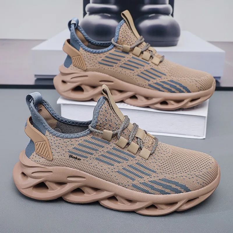 BAKE Slip Resistant, Abrasion Resistant, Breathable Low Top Casual Shoes Men's-14