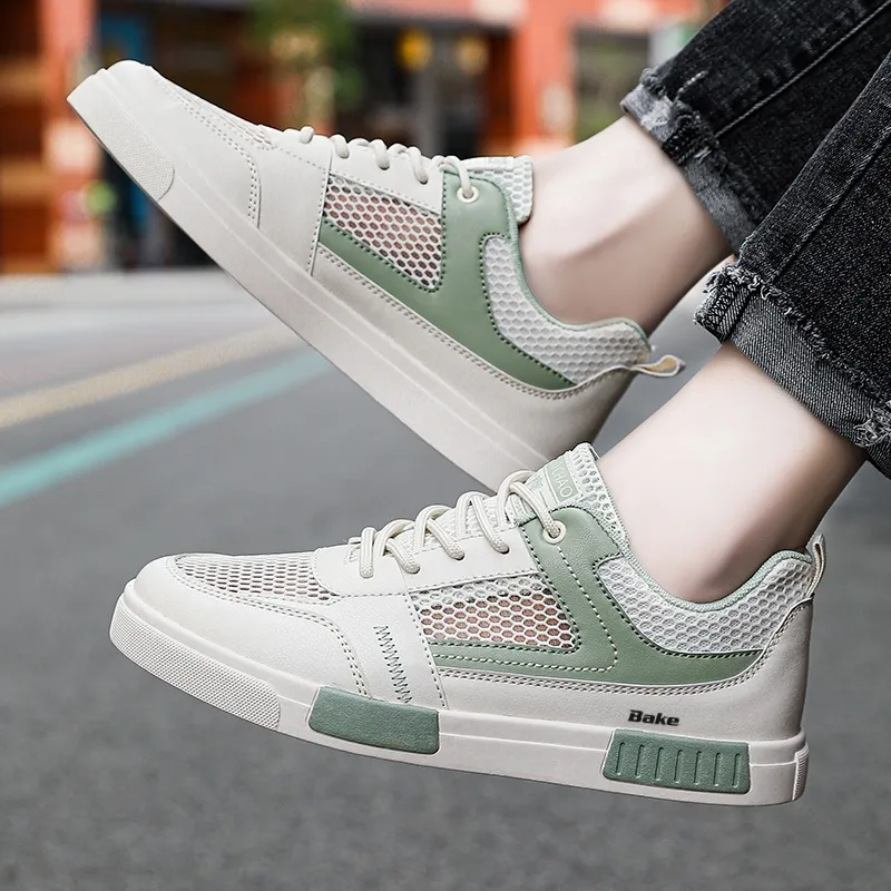 BAKE Slip Resistant, Lightweight, And Breathable Low Top Skateboard Shoes Men's-8