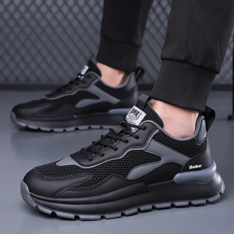 BAKE Anti Slip Wear Resistant Low Top Casual Shoes Men's-11