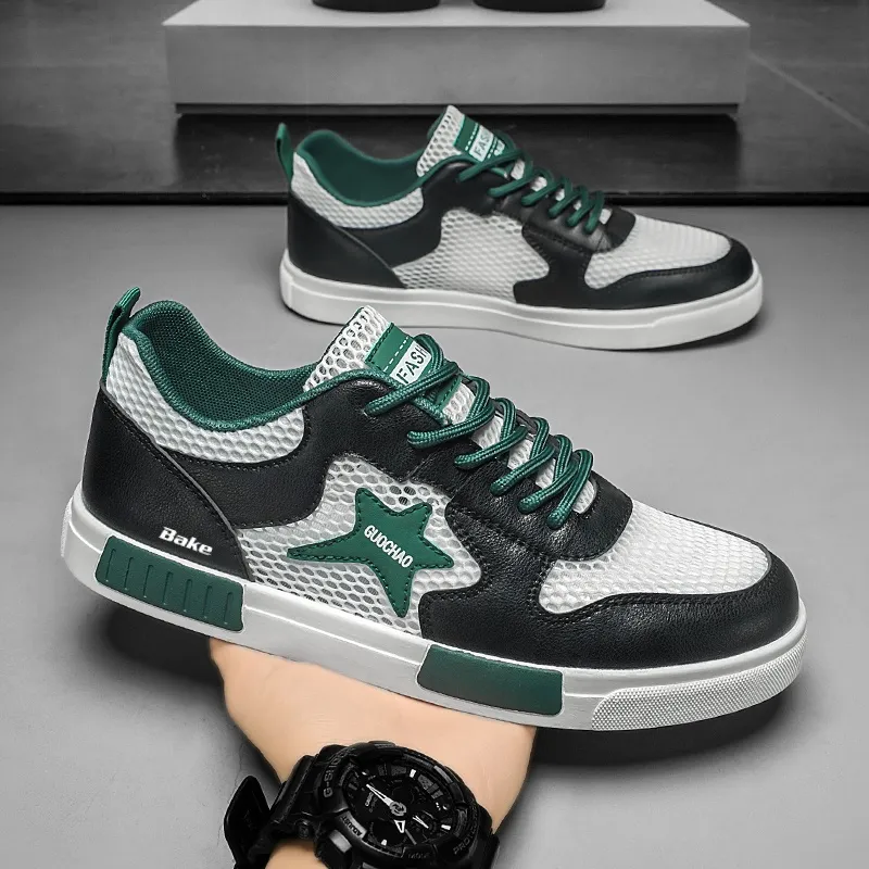 BAKE Slip Resistant, Abrasion Resistant, Lightweight Low Top Skateboard Shoes Men's-4