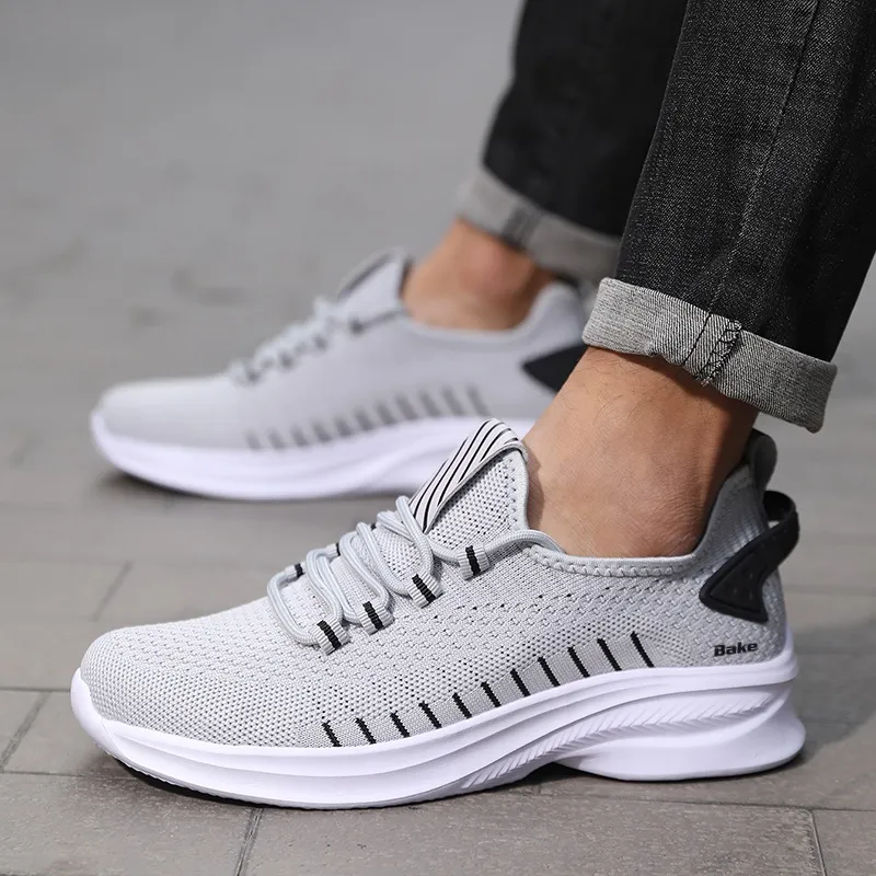 BAKE Anti Slip Wear Resistant Low Top Casual Shoes Men's-13