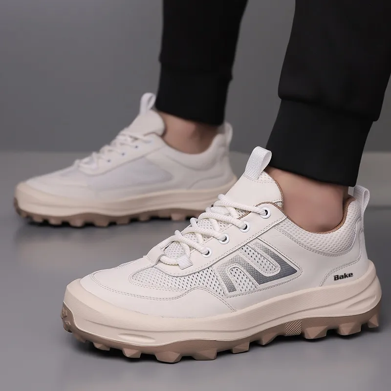 BAKE Cushioning, Breathable, Slip Resistant Low Top Casual Shoes Men's-4