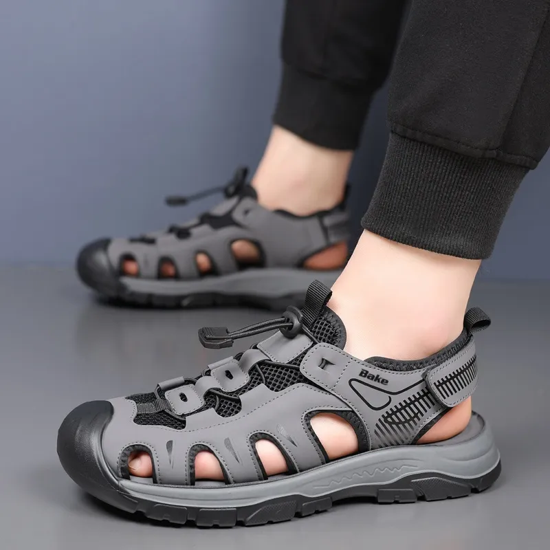 BAKE Slip Resistant, Abrasion Resistant, Quick Dry River Trekking Shoes Men's-3