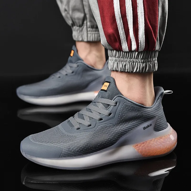 BAKE Slip Resistant, Breathable, Lightweight Low Top Casual Shoes Men's-3