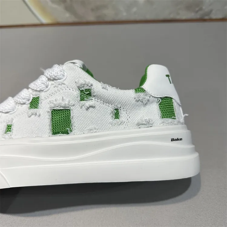 BAKE Anti Slip Wear Resistant Low Top Skateboard Shoes Men's-3