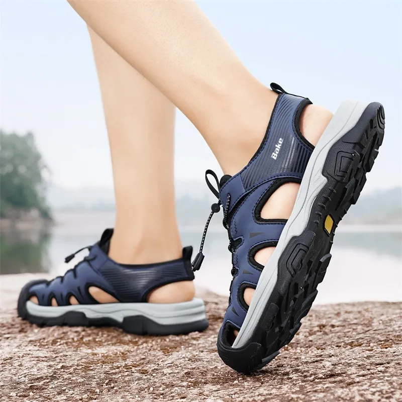 BAKE Anti Slip Wear Resistant River Trekking Shoes Men's-2