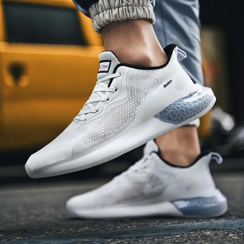BAKE Slip Resistant, Breathable, Lightweight Low Top Casual Shoes Men's-7