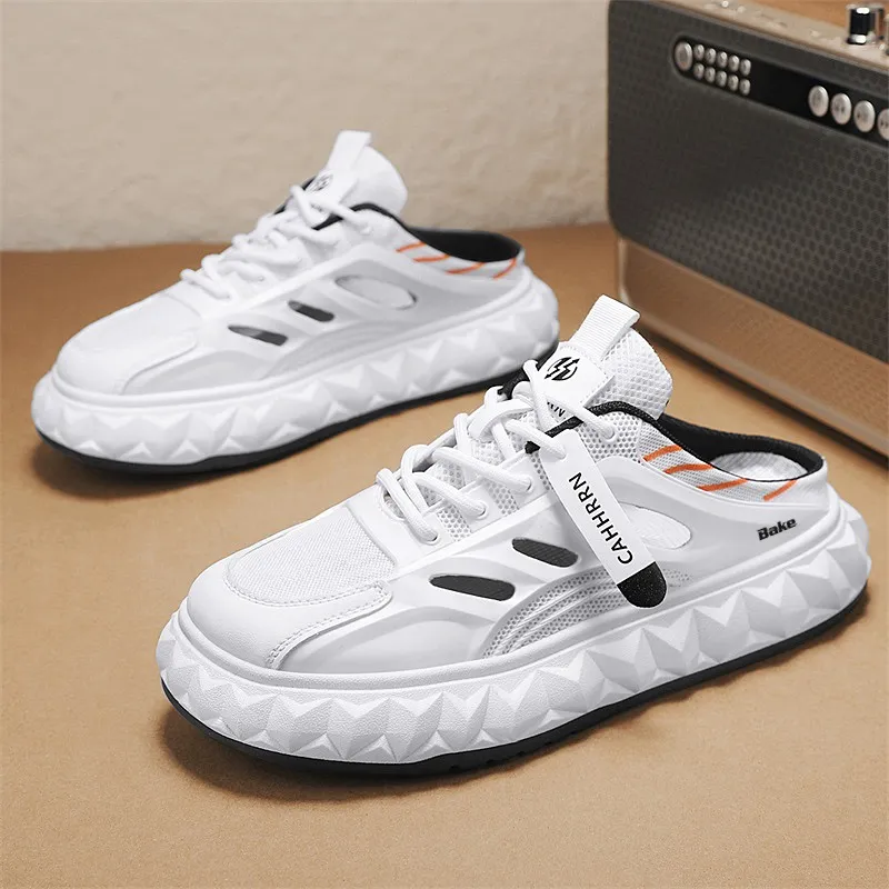 BAKE Slip Resistant Abrasion Resistant Closed Toe Slippers Men's-6