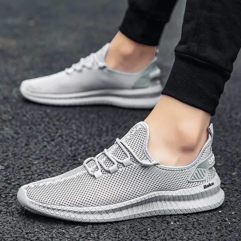 BAKE Slip Resistant Abrasion Resistant Shock Absorbers Low Top Casual Shoes Men's-11