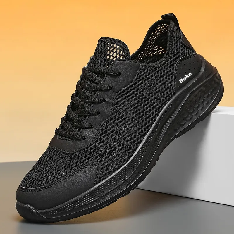 BAKE Slip Resistant, Abrasion Resistant, Breathable Low Top Casual Shoes Men's-5